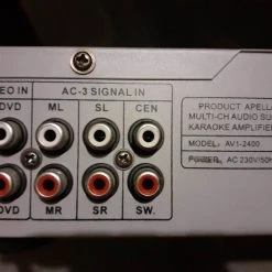 Vendora Ράδιο Ενισχυτής AV1-2400 -CONRAD-JOHNSON shop 02930939b8e5b8174b42e826f5c0f4ea939faf5e xl