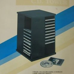 Vendora ΞΥΛΙΝΗ ΘΗΚΗ ΓΙΑ 100 CD