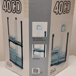 Vendora ΞΥΛΙΝΗ ΘΗΚΗ ΓΙΑ 40 CD