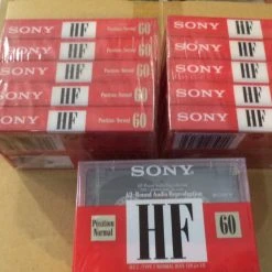 Vendora ΚΑΣΣΕΤΕΣ ΑΓΡΑΦΕΣ ΣΦΡΑΓΙΣΜΕΝΕΣ SONY HF 60 ΑΡΕΣ
