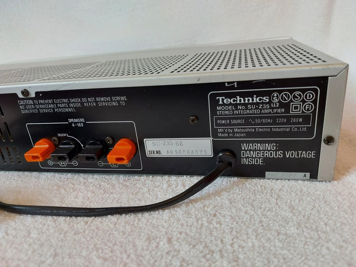 Vendora Technics SU-Z35. VINTAGE 1980s. JAPAN. 6 Vendora Technics SU-Z35. VINTAGE 1980s. JAPAN. - Image 4