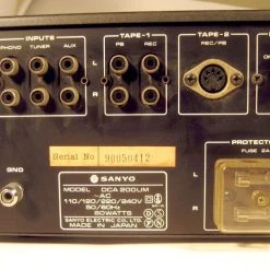 Vendora Ολοκληρωμενος ενισχυτης SANYO DCA-200UM -CONRAD-JOHNSON shop 1017b80166cacbafc9255420a903d7898f70abbb xl