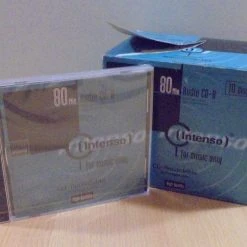 Vendora Intenso Audio CD-R σετ 10 τεμαχίων 700MB / 80min σφραγισμένα