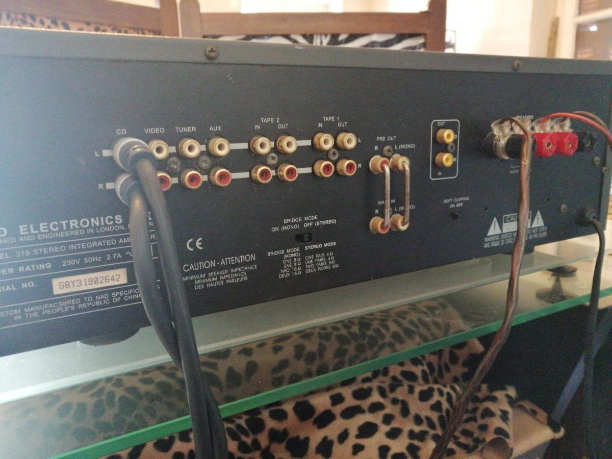 Vendora ΕΝΙΣΧΥΤΗΣ NAD 319...(2X125Watt) 7 Vendora ΕΝΙΣΧΥΤΗΣ NAD 319...(2X125Watt) - Image 5