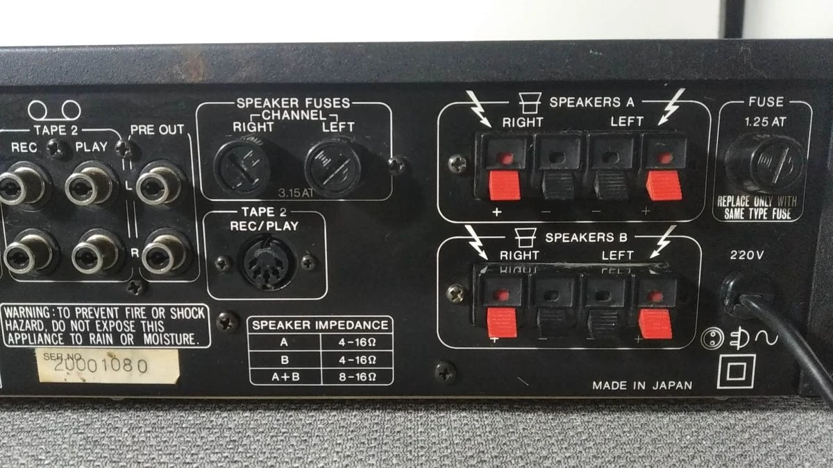 Vendora ΕΠΩΛΗΘΕΙ -- Cybernet CA-50 Made In Japan 100% Αναλογικός ενισχυτής πολύ δυνατός ποιοτικός ήχος με ποτενσιόμετρο ευαισθησίας εισόδων Phone In και AUX IN 11 Vendora ΕΠΩΛΗΘΕΙ -- Cybernet CA-50 Made In Japan 100% Αναλογικός ενισχυτής πολύ δυνατός ποιοτικός ήχος με ποτενσιόμετρο ευαισθησίας εισόδων Phone In και AUX IN - Image 9