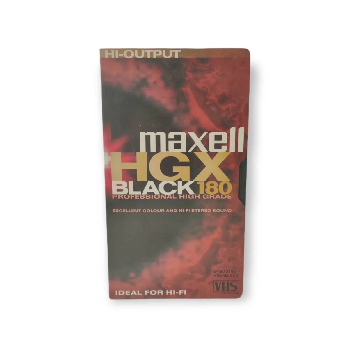 Vendora Maxell HGX Black 180 HiFi VHS 3 Vendora Maxell HGX Black 180 HiFi VHS