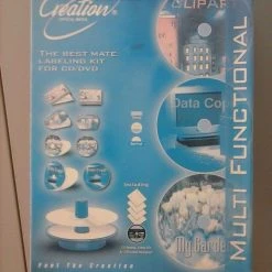 Vendora Πακέτο εκτύπωσης-τοποθέτησης Αυτοκόλλητου χαρτιού σε CD/DVD (ΠΩΛΗΣΗ)