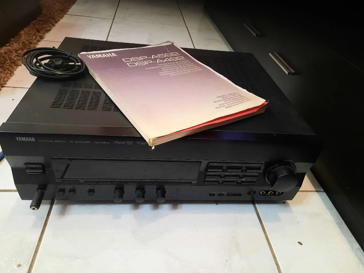 Vendora Vintage Yamaha DSP-A592 5.1Ch Digital Dolby Sourround ενισχυτής AV 6 Vendora Vintage Yamaha DSP-A592 5.1Ch Digital Dolby Sourround ενισχυτής AV - Image 4