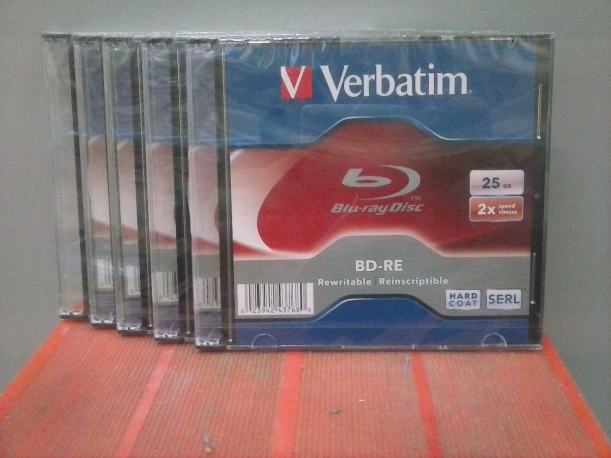 Vendora BDRE (Blu-Ray) 25gb (επανεγγράψιμα) SLIM Case Verbatim 3 Vendora BDRE (Blu-Ray) 25gb (επανεγγράψιμα) SLIM Case Verbatim