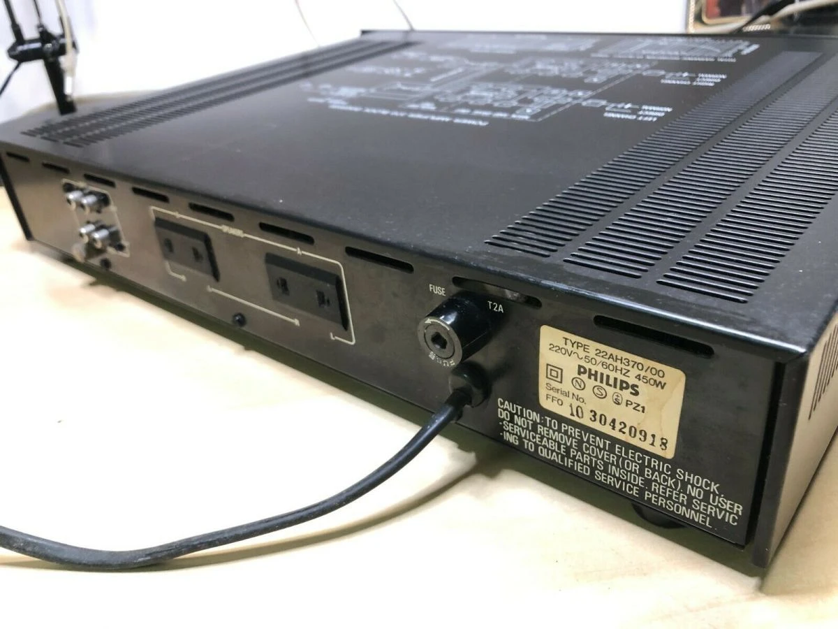 Vendora Τελικος ενισχυτης PHILIPS 370 VINTAGE CLASSIC POWER AMPLIFIER TYPE 22AH370/15 7 Vendora Τελικος ενισχυτης PHILIPS 370 VINTAGE CLASSIC POWER AMPLIFIER TYPE 22AH370/15 - Image 5