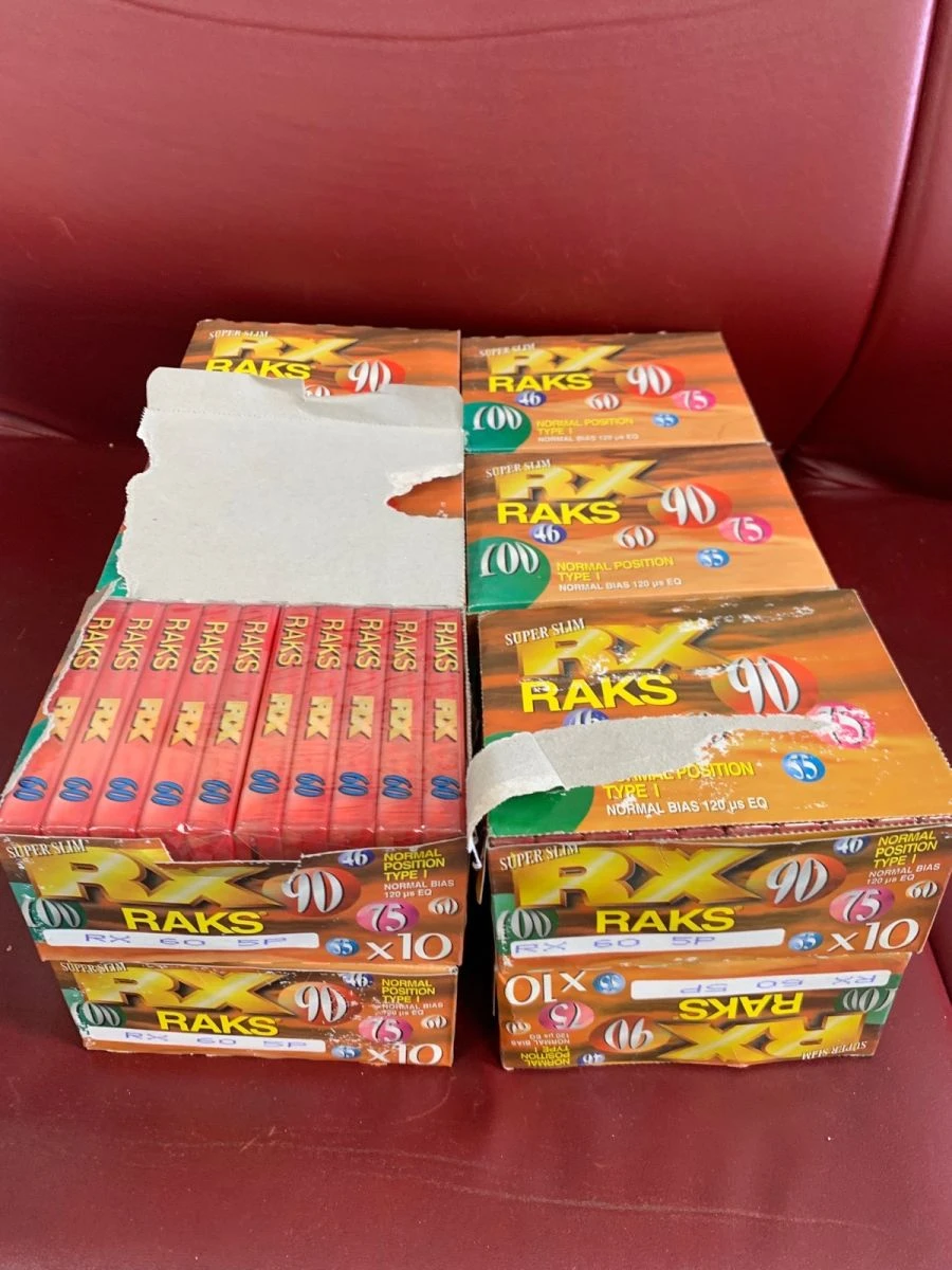 Vendora Κασέτες άγραφες καινούργιες 50 τεμάχια 3 Vendora Κασέτες άγραφες καινούργιες 50 τεμάχια