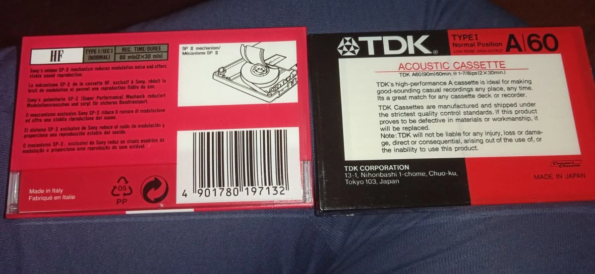 Vendora 2 Κασέτες καινούργιες και σφραγισμένες. Όλες μαζί 10 ευρώ 3 Vendora 2 Κασέτες καινούργιες και σφραγισμένες. Όλες μαζί 10 ευρώ