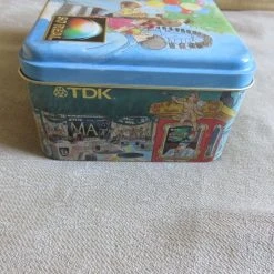 Vendora TDK παλιό μεταλλικό κουτί αποθήκευσης κασετών 16X7 Cm -CONRAD-JOHNSON shop 2ad80a15b05f71e62a074539e4137a48be016ab6 xl