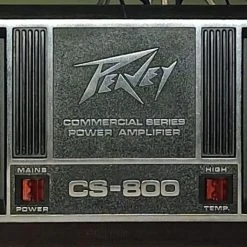 Vendora PEAVEY CS-800 2x360W RMS 8 Ohm Class AB 1979 Legend