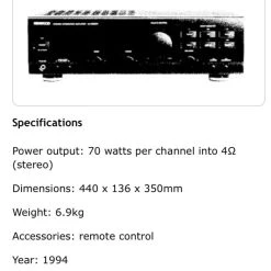 Vendora ενισχυτής KENWOOD KA-3060R 13 Vendora ενισχυτής KENWOOD KA-3060R -CONRAD-JOHNSON shop 365bd1d9e104b779b41f70224376b0bfeecf765c xl