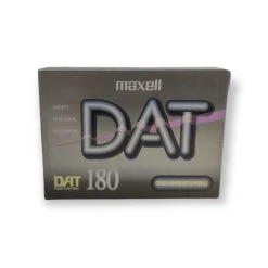 Vendora Maxell DAT 180 Audio Cassette New