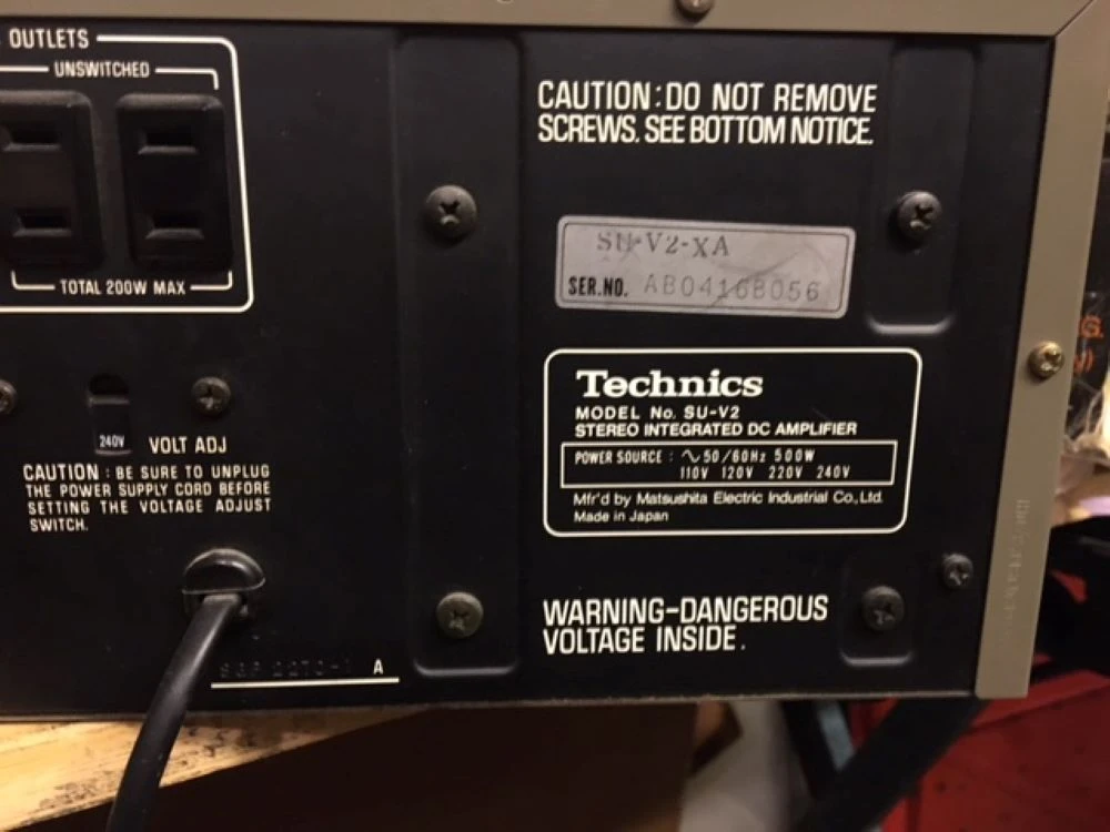 Vendora ΕΝΙΣΧΥΤΗΣ Technics SU-V2 7 Vendora ΕΝΙΣΧΥΤΗΣ Technics SU-V2 - Image 5