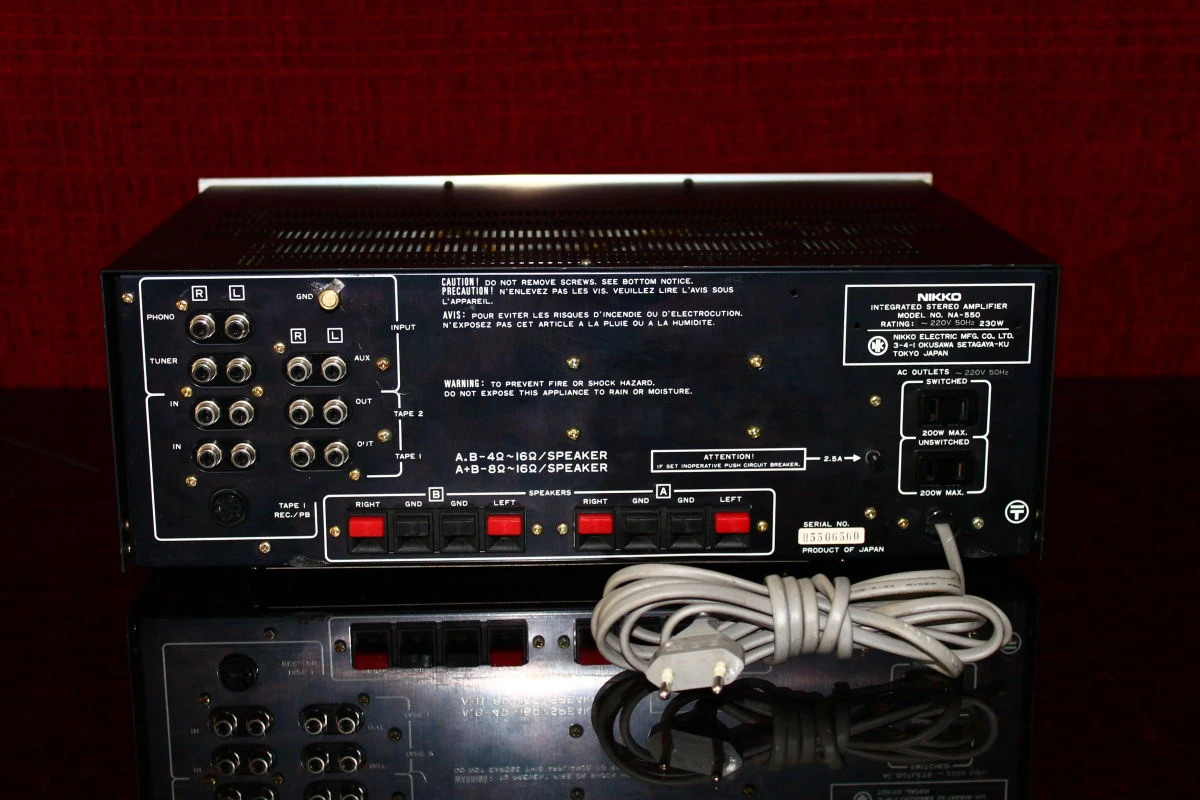 Vendora ΕΝΙΣΧΥΤΗΣ NIKKO NA-550 14 Vendora ΕΝΙΣΧΥΤΗΣ NIKKO NA-550 - Image 12