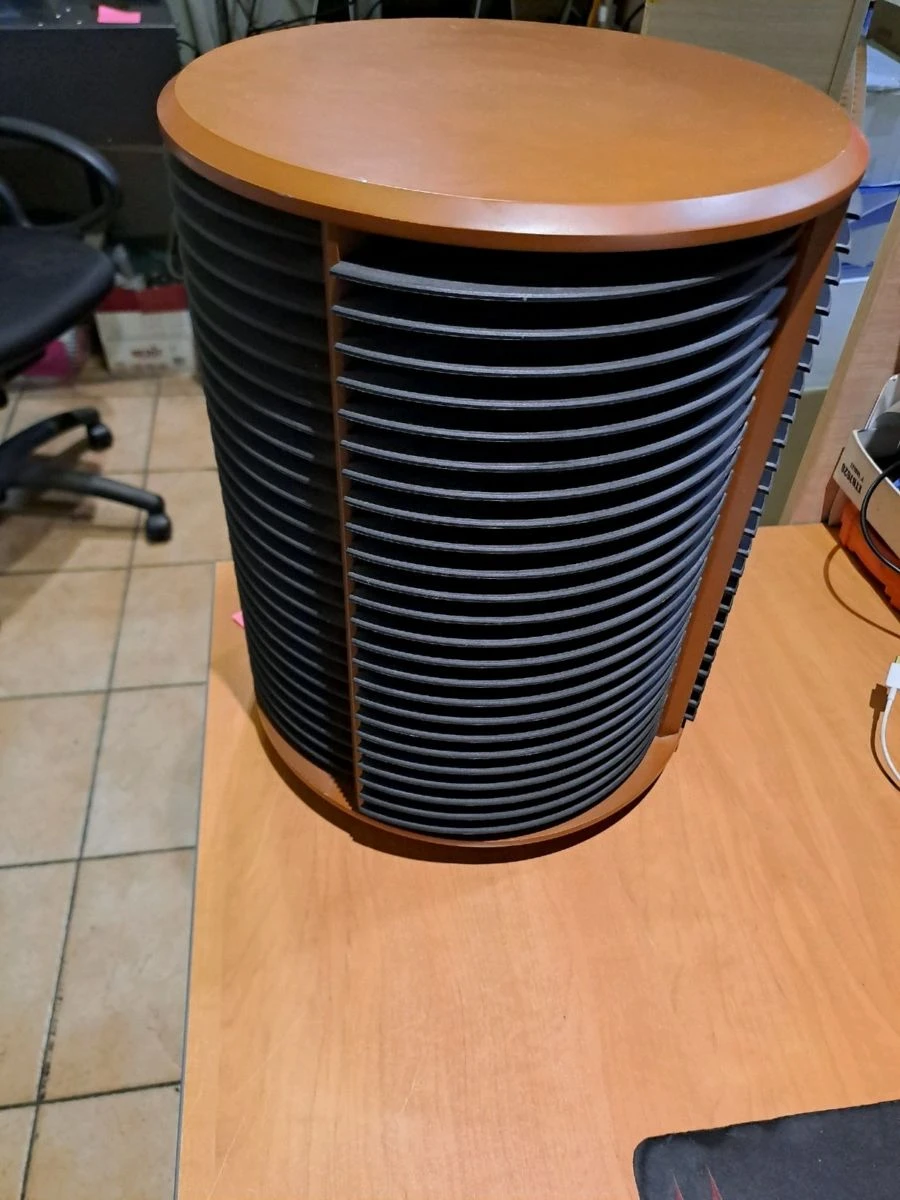 Vendora Επιτραπέζια περιστρεφομενη βάση για 100 οπτικούς δίσκους DVD&CD 3 Vendora Επιτραπέζια περιστρεφομενη βάση για 100 οπτικούς δίσκους DVD&CD