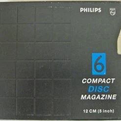 Vendora PHILIPS 6 COMPACT DISC MAGAZINE 12CM (5 Inch) SBC3590