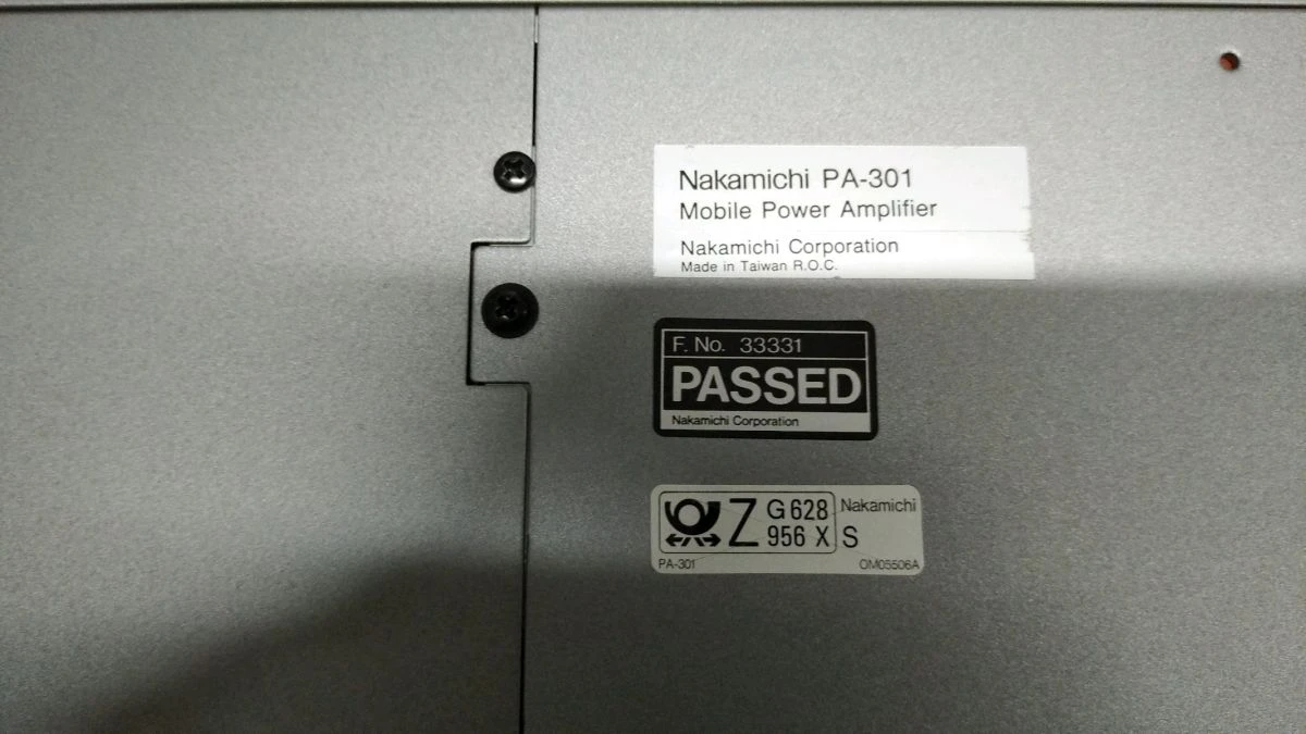 Vendora Nakamichi Pa 301 7 Vendora Nakamichi Pa 301 - Image 5