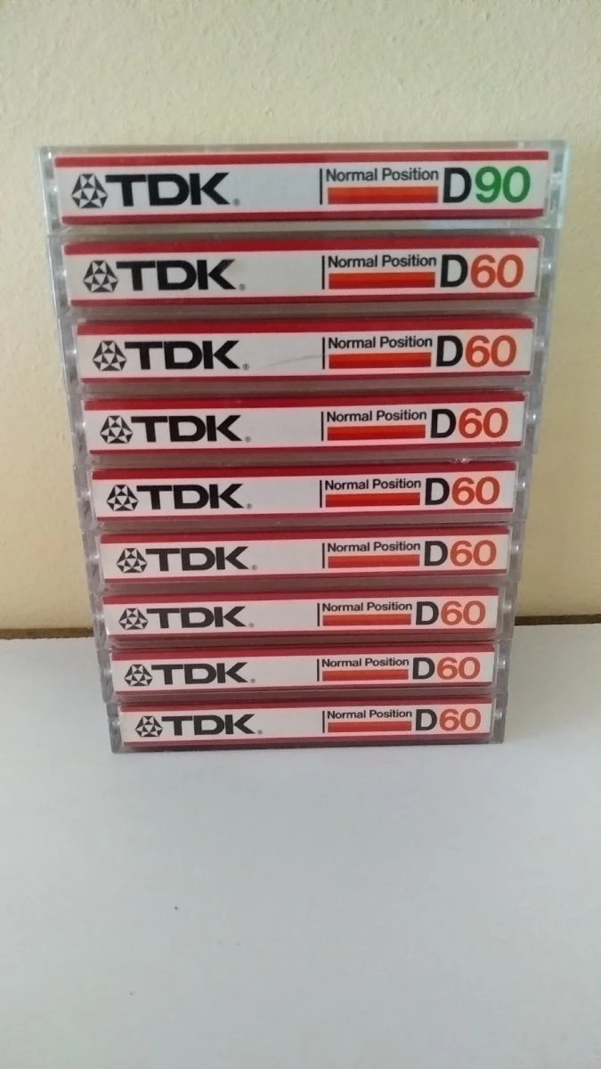 Vendora TDK D60 Normal Position 60 - 90 ( 1982 ) 9 θρυλικές κασέτες 3 Vendora TDK D60 Normal Position 60 - 90 ( 1982 ) 9 θρυλικές κασέτες