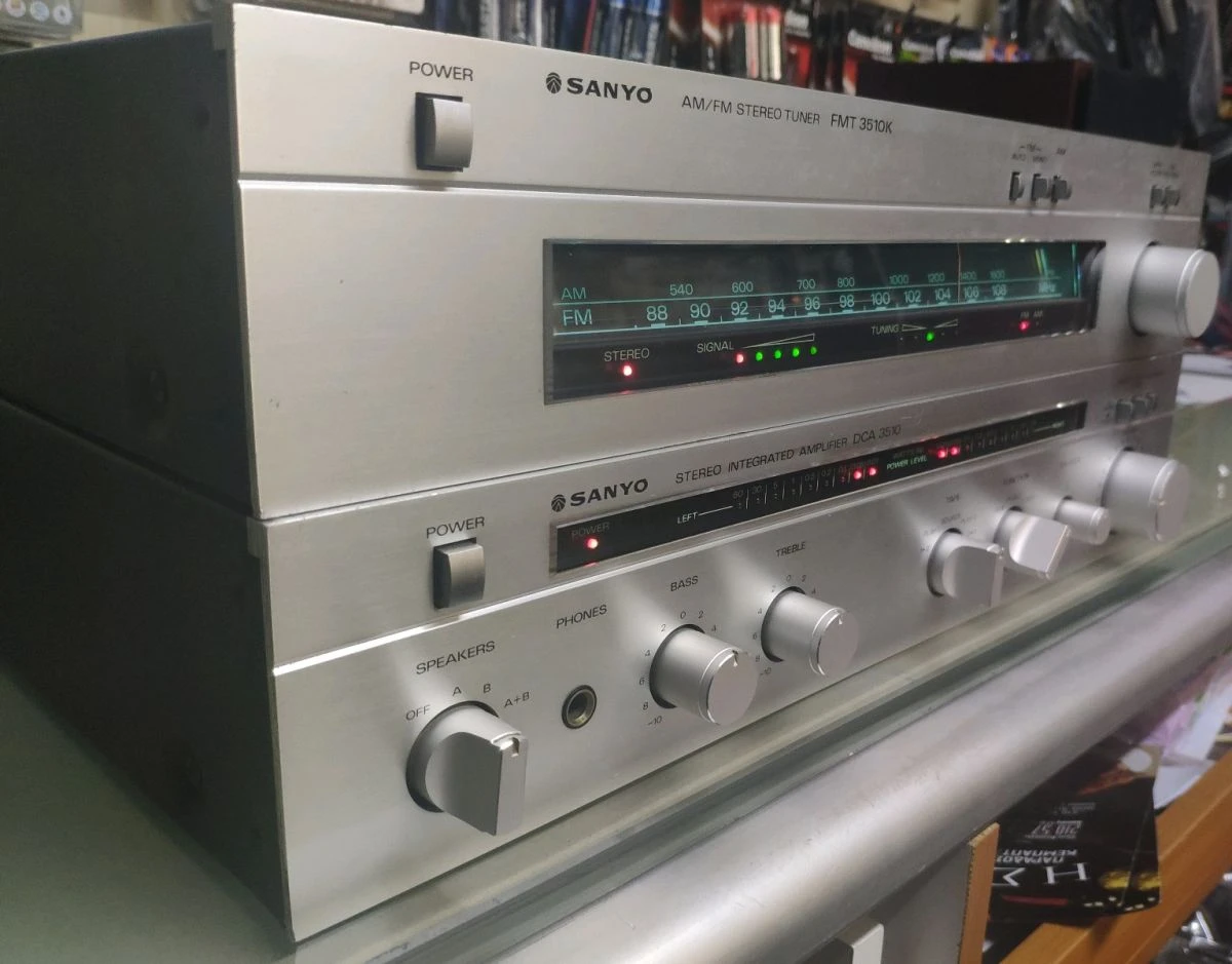 Vendora SANYO DCA-3510 και FMT-3510K Ενισχυτής και Ραδιόφωνο 4 Vendora SANYO DCA-3510 και FMT-3510K Ενισχυτής και Ραδιόφωνο - Image 2