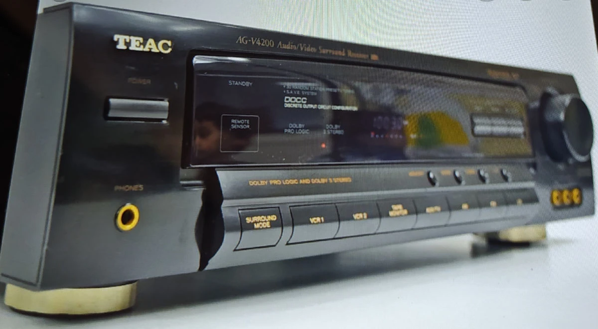 Vendora ΡαδιοενισχυτηςTEAC AG V 4200 Dolby Surrounds. Stereo Receiver Home Theater. Audio Video AV Control. Center Working. 4 Vendora ΡαδιοενισχυτηςTEAC AG V 4200 Dolby Surrounds. Stereo Receiver Home Theater. Audio Video AV Control. Center Working. - Image 2