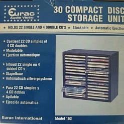 Vendora ΞΥΛΙΝΗ ΘΗΚΗ ΓΙΑ 30 CD