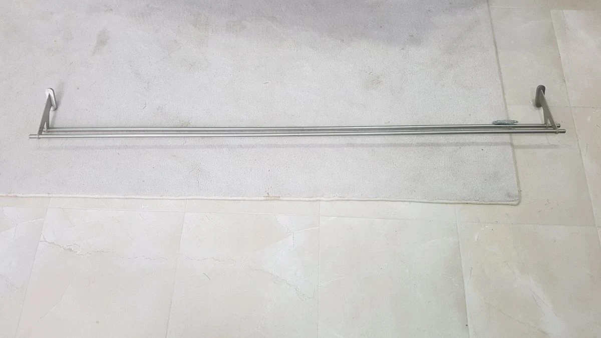 Vendora Inox κουρτινοξυλο 3 Vendora Inox κουρτινοξυλο