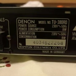 Vendora DENON TU 380RD Μade In Germany -CONRAD-JOHNSON shop 6421edeceef2b08e05dc7e85efd358ebfce7c255 xl
