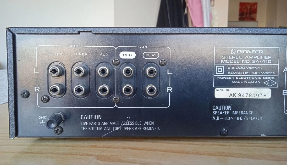 Vendora PIONNER - SA 410 ολοκληρωμένος ενισχυτής 6 Vendora PIONNER - SA 410 ολοκληρωμένος ενισχυτής - Image 4