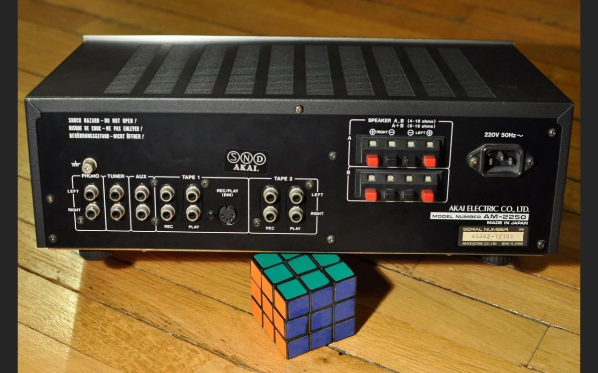 Vendora ενισχυτης Akai Am 2250 4 Vendora ενισχυτης Akai Am 2250 - Image 2