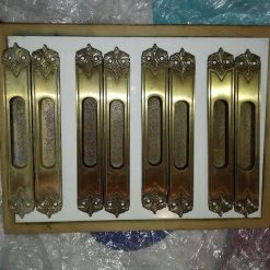 Vendora (4 ζευγάρια) χερούλια μπρούτζινα συρόμενης πόρτας