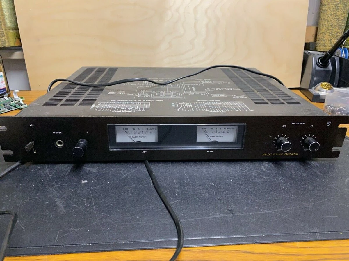 Vendora Τελικος ενισχυτης PHILIPS 370 VINTAGE CLASSIC POWER AMPLIFIER TYPE 22AH370/15 8 Vendora Τελικος ενισχυτης PHILIPS 370 VINTAGE CLASSIC POWER AMPLIFIER TYPE 22AH370/15 - Image 6