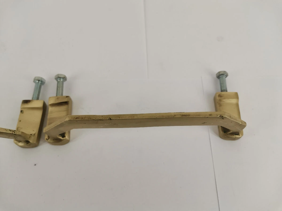 Vendora Μπρούτζινα χέρια πόρτας (ζευγάρι) εποχής 1920 4 Vendora Μπρούτζινα χέρια πόρτας (ζευγάρι) εποχής 1920 - Image 2