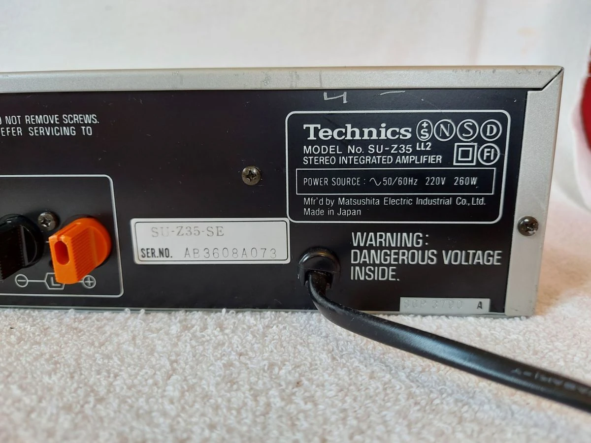 Vendora Technics SU-Z35. VINTAGE 1980s. JAPAN. 8 Vendora Technics SU-Z35. VINTAGE 1980s. JAPAN. - Image 6