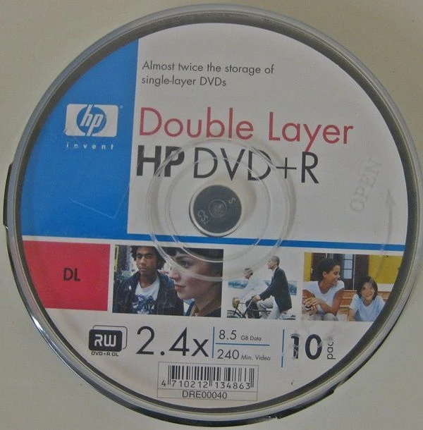 Vendora HP DVD+R DOUBLE LAYER P10 3 Vendora HP DVD+R DOUBLE LAYER P10