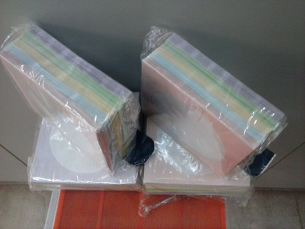 Vendora CD θήκη Χάρτινη σε 5 χρώματα (CD Paper Case In 5 Colors) (πακέτο των 100)-(pack Of 100) 4 Vendora CD θήκη Χάρτινη σε 5 χρώματα (CD Paper Case In 5 Colors) (πακέτο των 100)-(pack Of 100) - Image 2