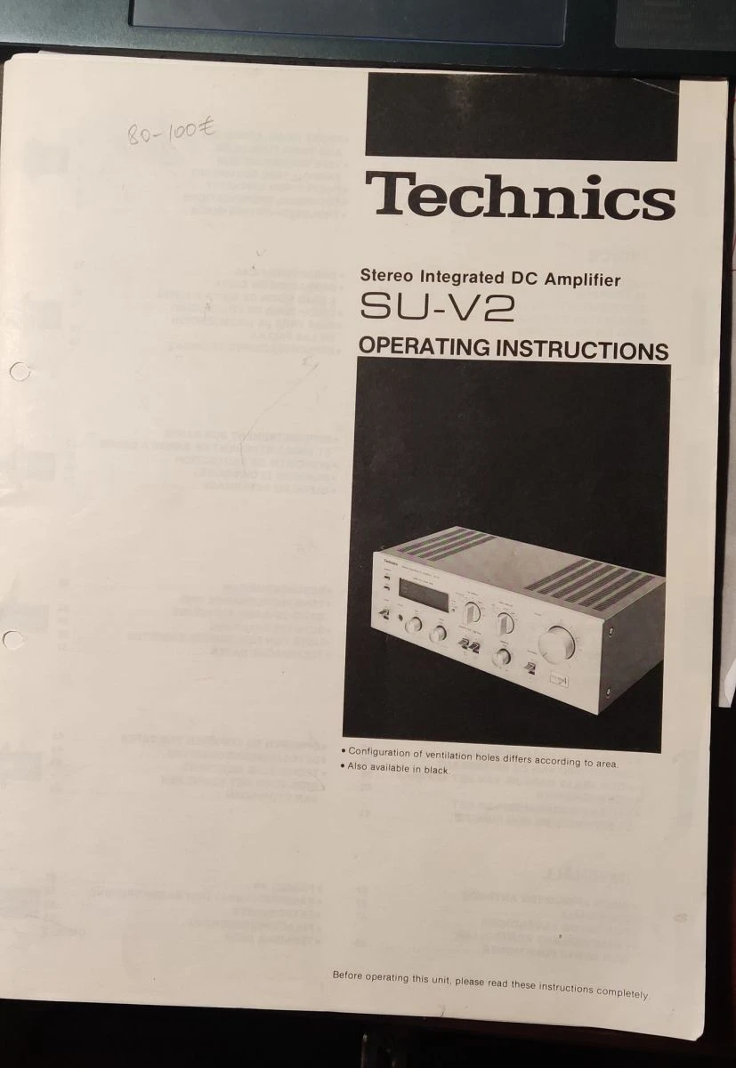 Vendora ΕΝΙΣΧΥΤΗΣ Technics SU-V2 9 Vendora ΕΝΙΣΧΥΤΗΣ Technics SU-V2 - Image 7