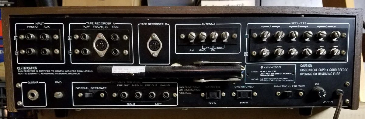 Vendora ραδιοενισχυτης Kenwood Kr 5170 4 Vendora ραδιοενισχυτης Kenwood Kr 5170 - Image 2