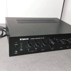 Vendora ΕΠΩΛΗΘΕΙ -- Cybernet CA-50 Made In Japan 100% Αναλογικός ενισχυτής πολύ δυνατός ποιοτικός ήχος με ποτενσιόμετρο ευαισθησίας εισόδων Phone In και AUX IN