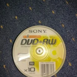 Vendora SONY DPW 120A - 10 X DVD+RW - 4.7 GB 1X - 4X