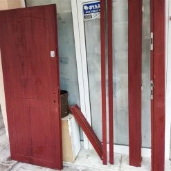 Vendora Εξώπορτα ξύλινη αριστερή 203Χ87,5