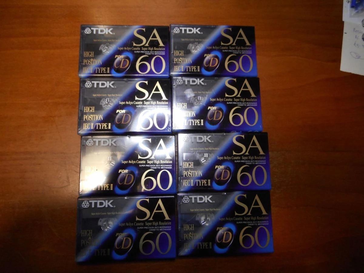 Vendora ΚΑΣΕΤΕΣ ΗΧΟΥ TDK SA - 60 HIGH POSITION CHROME 3 Vendora ΚΑΣΕΤΕΣ ΗΧΟΥ TDK SA - 60 HIGH POSITION CHROME