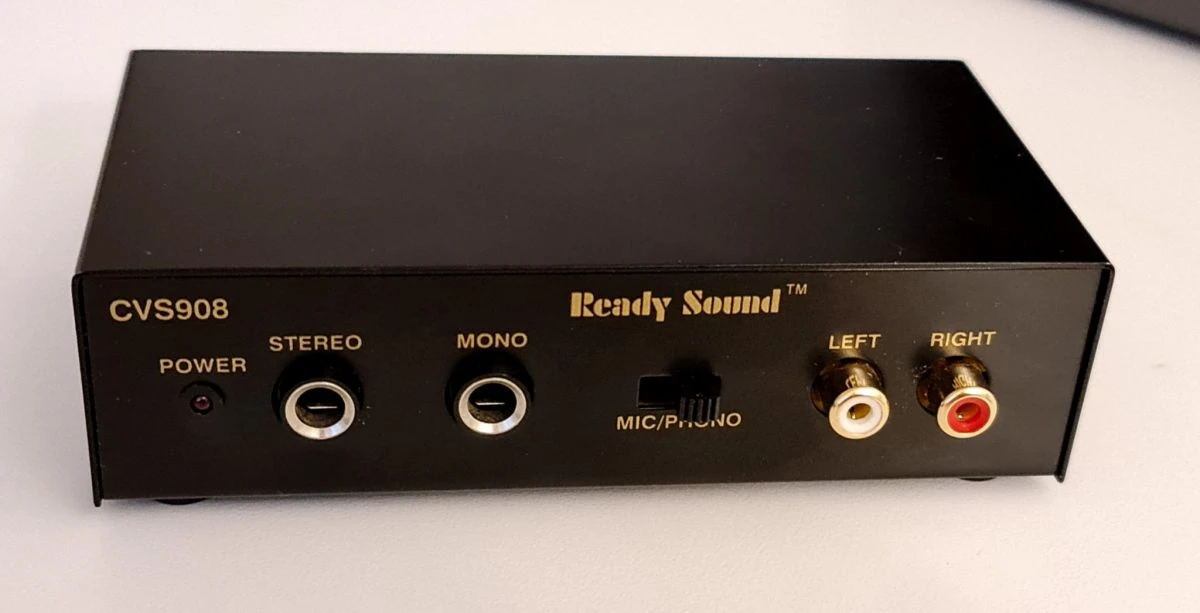 Vendora Ready Sound Phono/Mic Stage Προενισχυτής 3 Vendora Ready Sound Phono/Mic Stage Προενισχυτής