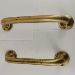 Vendora χέρια πόρτας μπρούτζινα (2 τμχ), εποχής 1950