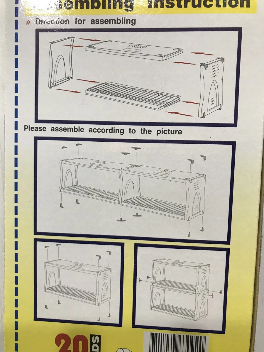 Vendora Ράφι αποθήκευσης CD-DVD 5 Vendora Ράφι αποθήκευσης CD-DVD - Image 3