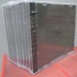 Vendora CD θήκη κανονική μαύρη (CD Jewel Case Black) (πακέτο των 10)-(pack Of 10)