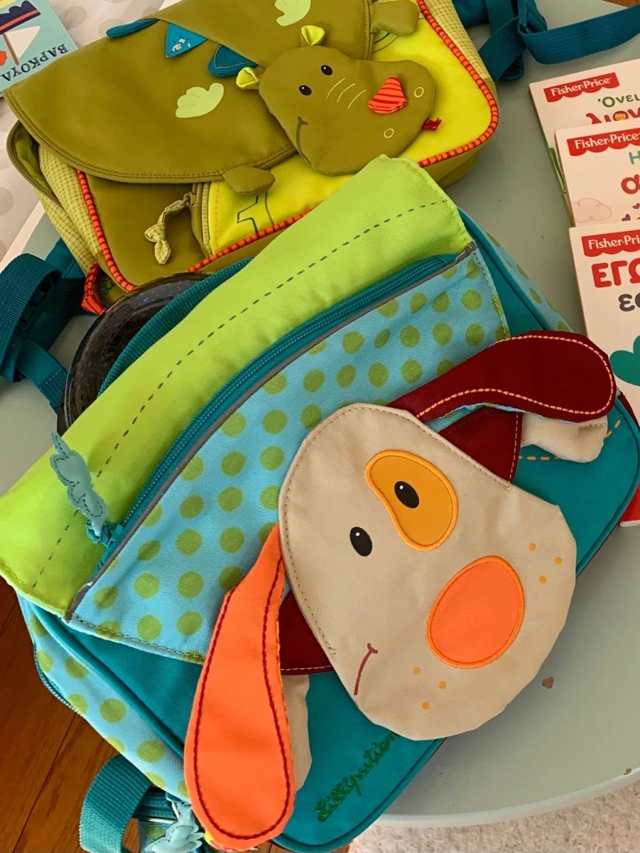 Vendora Μπλε σχολικη τσάντα Lilliputiens 3 Vendora Μπλε σχολικη τσάντα Lilliputiens